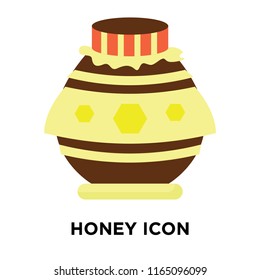 Honey icon vector isolated on white background, Honey transparent sign , colorful symbols
