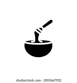 Honey icon in vector. Logotype