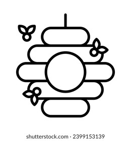 Honey icon vector stock illustration