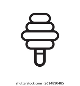 Honey Icon Vector Symbol Design Illustration. Honey vector eps 10