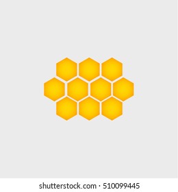 honey icon,flat design