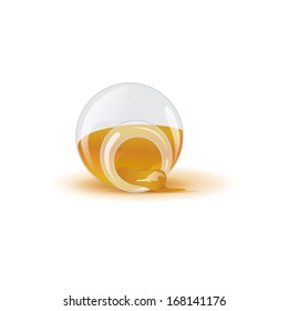 Honey - Isolated On White Background - Vector Illustration, Graphic Design Editable For Your Design.