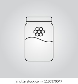 Honey jar icon