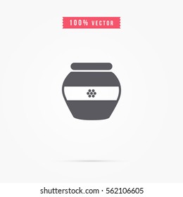 Honey jar icon