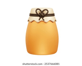 Honey Jar icon 3d illustration