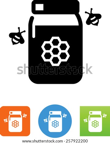 Honey jar icon