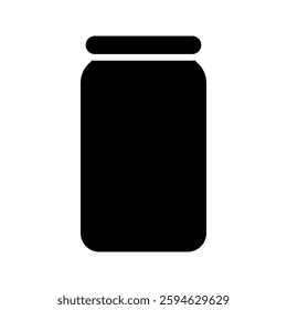 honey jar icon color editable on white background
