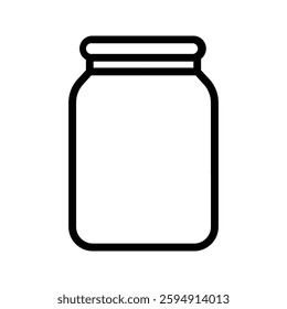 honey jar icon color editable on white background