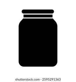 honey jar icon color editable on white background