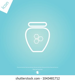 Honey Jar line icon