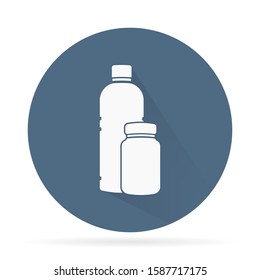 Honey jar vector icon in trendy outline style design. vector icon graphic illustration. Suitable for website design, logo, vector icon app, and ui. Editable