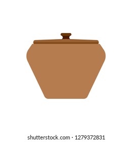 Honey Jar yellow ingredient product bee nectar. Farm pot food organic vector