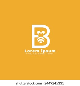 Honey label logo design. Concept for organic honey products, package design.