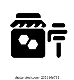 honey line icon illustration vector graphic