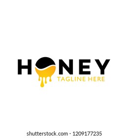 honey logo concept