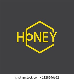 Honey logo design