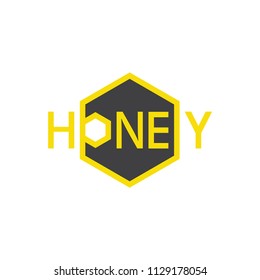 Honey logo design