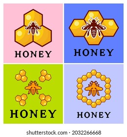 Honey logo design
with honeycomb main icon with
neat arrangement of designs and perfect color variations
you can change the name at the bottom of the logo