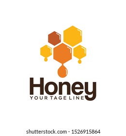 honey logo Design Vector Template, Simple, uniq , vector