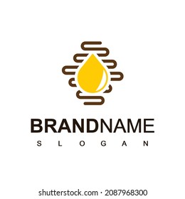 Honey Logo, Honey Icon Design Vector