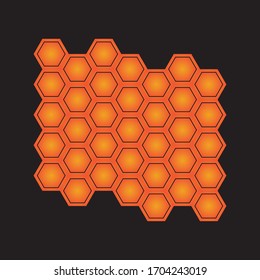 honey logo icon template illustration design symbol vector