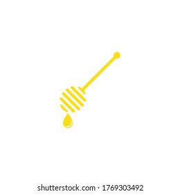 Honey logo illustration vector design