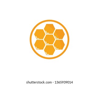 Honey Logo Template Design Vector, Emblem, Design Concept, Creative Symbol