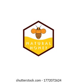 
Honey  Logo Template Design Vector Design Concept Symbol
