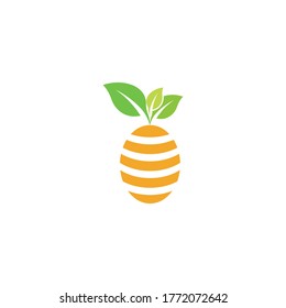 
Honey  Logo Template Design Vector Design Concept Symbol