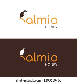 honey logo with text 