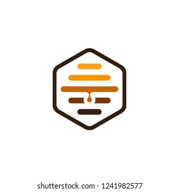 honey logo vector