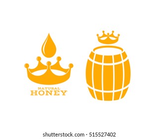 Honey. Logo. Vector illustration EPS