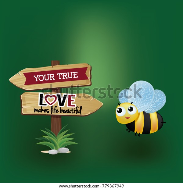 Honey Love Stock Vector (Royalty Free) 779367949 Shutterstock