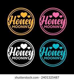 Honey monin vector design template
