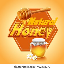 honey natural banner