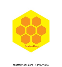 honey natural icon logo design