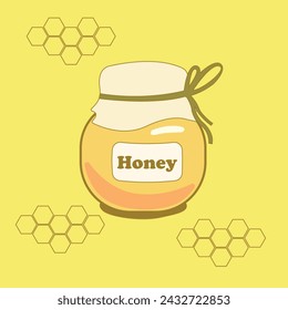 Honey is a natural sweet liquid produced by bees from flower nectar. Rich in nutrients and delicious taste. Known as a natural energy source and has various health benefits