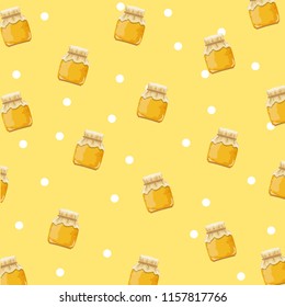 Honey pattern background