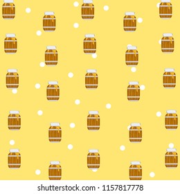 Honey pattern background