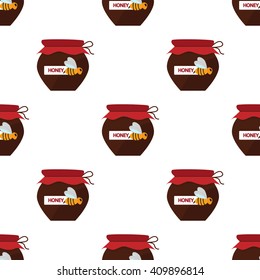 Honey pot color icon