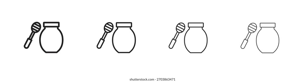 Icono de Vector lineal en un estilo editable.