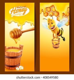 honey product with bee