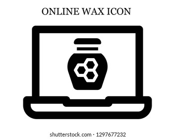 Honey search icon. Editable Honey search icon for web or mobile.