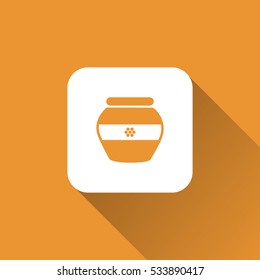 honey sign. icon design