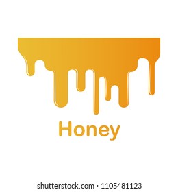 honey splash illustration. Element of colored splash for mobile concept and web apps. Detailed honey illustration can be used for web and mobile. Premium icon on white background