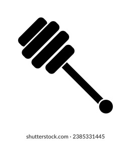 Honiglöffel-Symbol, Vektorgrafik einzeln