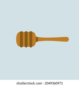 Honey spoon vector illustration design