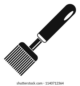 Honey steel tool icon. Simple illustration of honey steel tool vector icon for web design isolated on white background