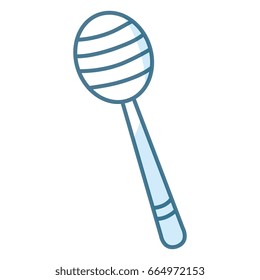 honey stick isolated icon