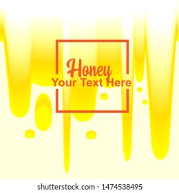 honey texture abstract bacground vector